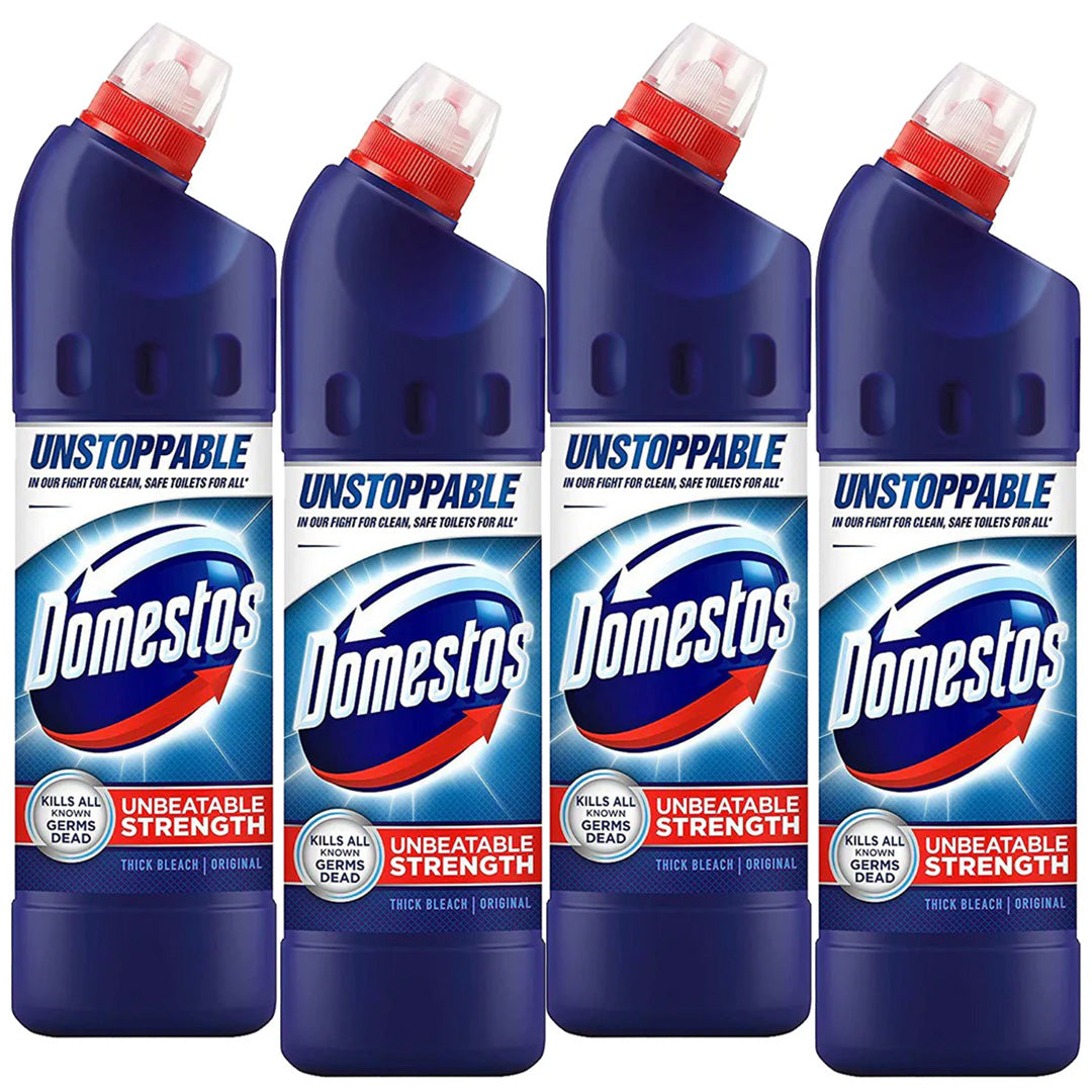 Domestos Toilet Cleaner 750ml x4