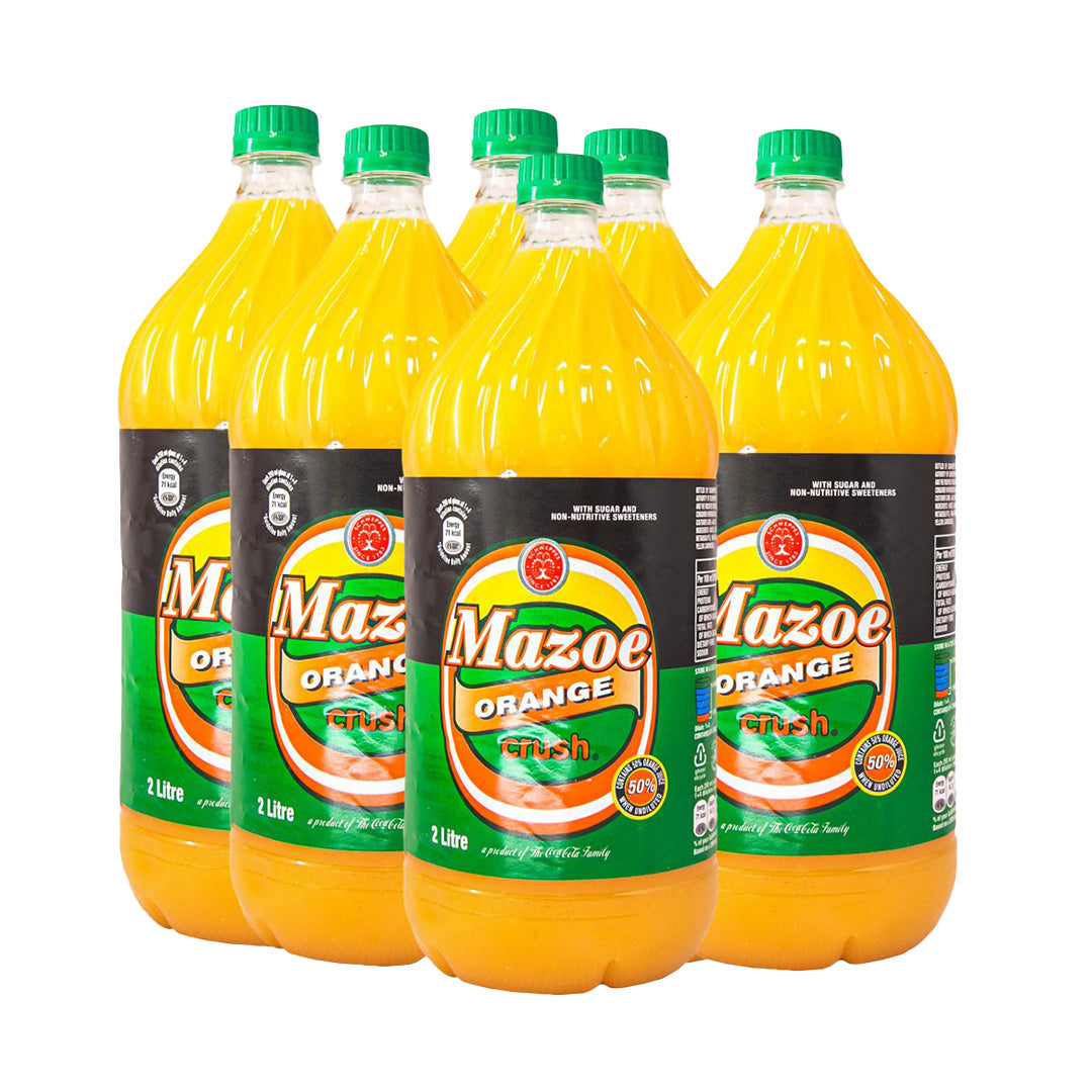 Mazoe Orange Crush 2L x6