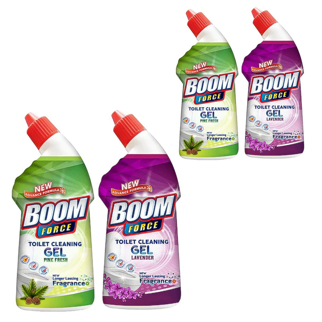 Boom Toilet Cleaner 750ml x4
