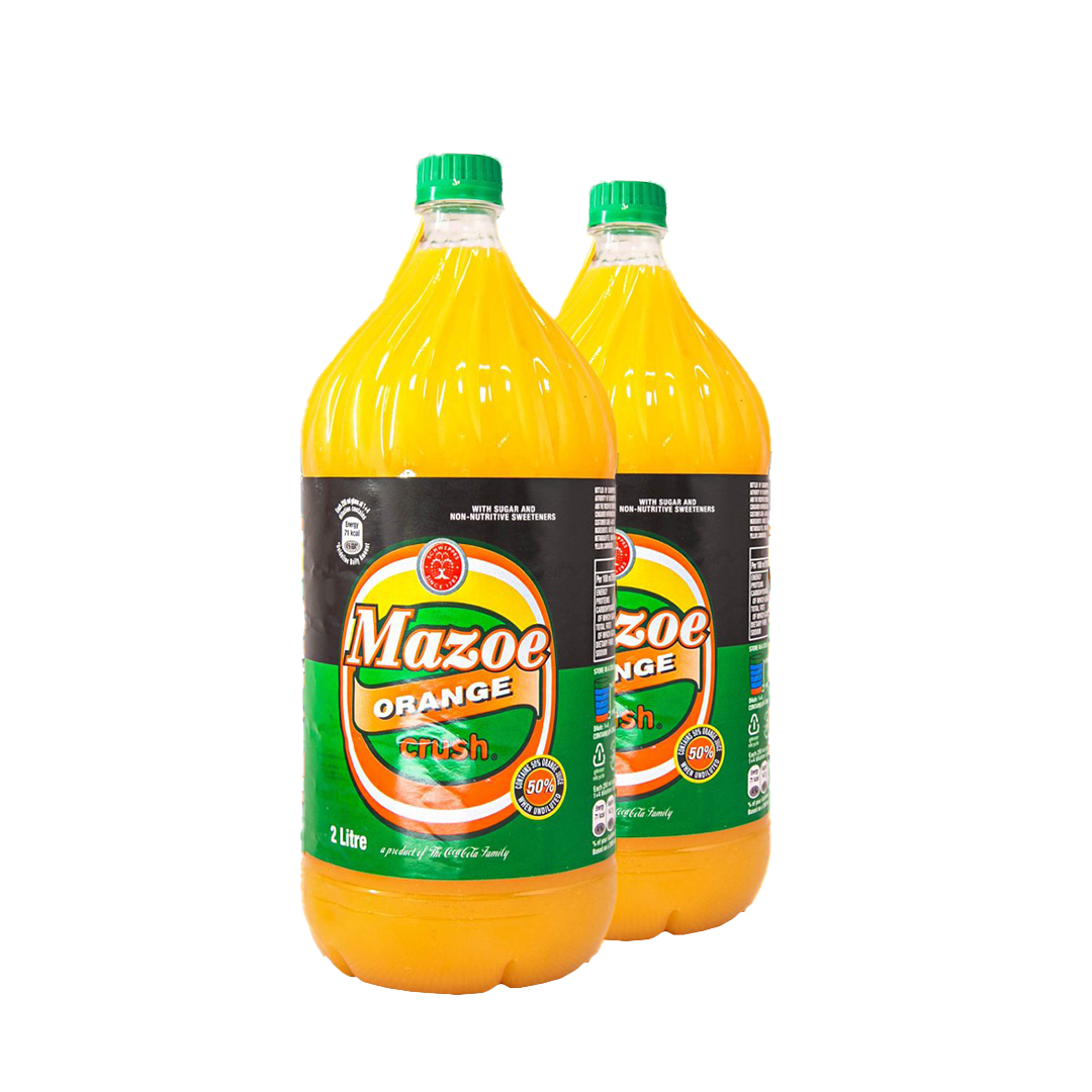 Mazoe Orange Crush 2L x2