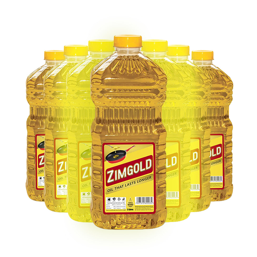 Zimgold Cooking Oil 2L x8